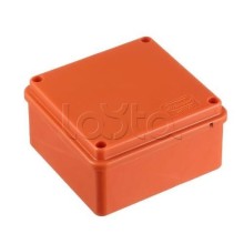 Коробка распределительная без сальников о/п 100х100х55, 6 вых., без галогена Экопласт 44057HF