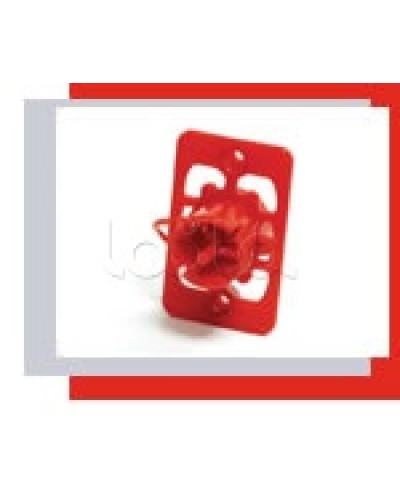 Втулка концевая для заливки в бетон 20/32мм (красный) Экопласт 44608 в Ростове-на-Дону Крепежные изделия Pintop.ru