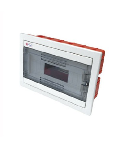 Щиток скрытой установки, 12 модулей, IP40 Экопласт 46012 в Ростове-на-Дону Боксы для автоматов Pintop.ru