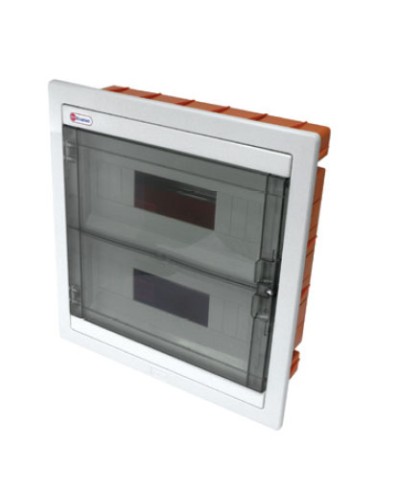 Щиток скрытой установки, 24 модулей, IP40 Экопласт 46024 в Ростове-на-Дону Боксы для автоматов Pintop.ru