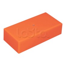 Коробка огн. с глад. стенками,без галогена, IP41, 5P, (1,5-10мм2) (оранж) ОКЛ Экопласт (46313HF)