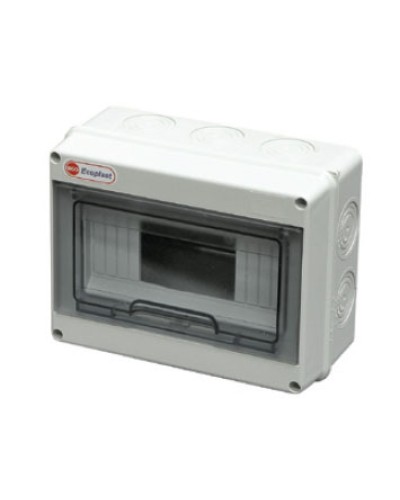 Шкаф настенный, 12-13 модулей, IP65 Экопласт 46412 в Ростове-на-Дону Боксы для автоматов Pintop.ru