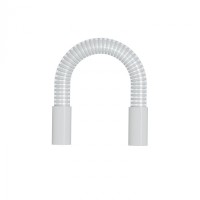 Гибкий переход для трубы диам. 25мм, длина 30см, цвет белый (49415W)