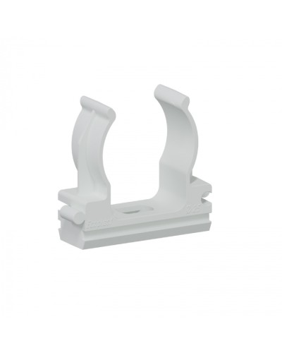 Клипса для аспирационной системы D25мм, АБС, цвет белый Экопласт (49725-50W) в Ростове-на-Дону Пожарные извещатели Pintop.ru