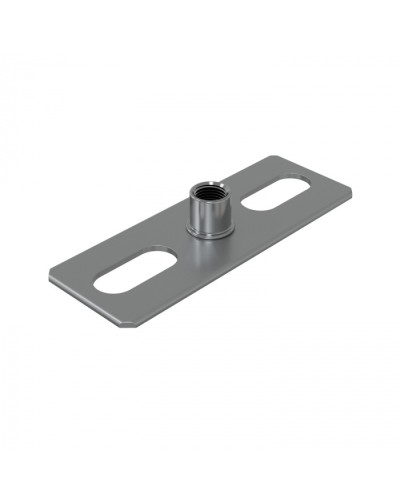 Пластина опорная с гайкой М8 (1уп=150шт) Экопласт (59920) в Ростове-на-Дону Аксессуары для лотков Pintop.ru