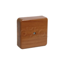 Коробка распред. для о/п, для монт. пистолета 140x75x40мм, (корич.) Экопласт 72933B