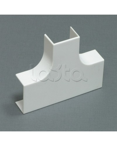 Тройник плавный стандарт TIA 60х40 мм Экопласт 76415R в Ростове-на-Дону Аксессуары для кабель-канала Pintop.ru