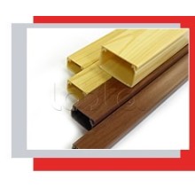 Миниканал 40x25 серия MEX с текстурой дерева (сосна) Экопласт 77010Р-2