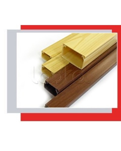 Миниканал 12x12 серия MEX с текстурой дерева (орех) Экопласт 77021N-2 в Ростове-на-Дону Кабель-канал Pintop.ru