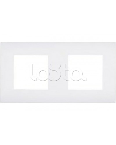 Накладка розетки телефонной или компьютерной 22,5х45 мм под рамку LK45 Экопласт (854204) в Ростове-на-Дону Аксессуары для кабель-канала Pintop.ru