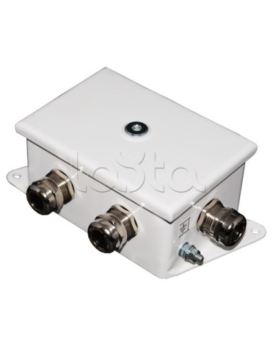 Коробка монтажная огнестойкая Гефест КМ-О (12к)-IP66-d, четыре ввода 120х80х68 в Ростове-на-Дону Распределительные коробки Pintop.ru