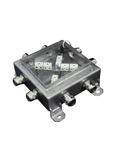 Коробка монтажная огнестойкая Гефест КМ-О (16к*10,0)-IP66 1515нерж, 8 вводов в Ростове-на-Дону Распределительные коробки Pintop.ru