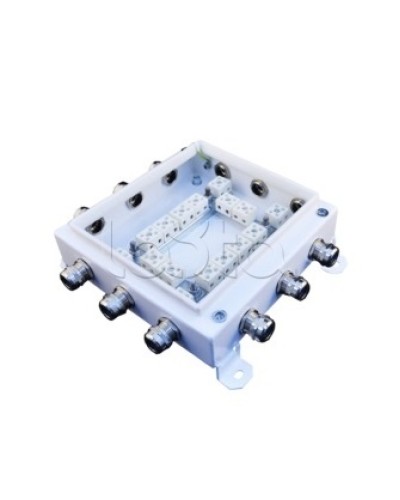 Коробка монтажная огнестойкая Гефест КМ-О (32к*10,0)-IP66 2020, 12 вводов в Ростове-на-Дону Распределительные коробки Pintop.ru