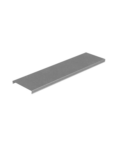 Крышка лотка 150х1,0 L2500 мм ПЛЮС INOX304 КМ-Профиль (KLplus150-1.0-2500 INOX304) в Ростове-на-Дону Аксессуары для лотков Pintop.ru