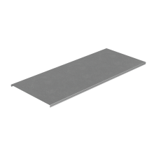 Крышка лотка 400х0,7 L2000 мм "ПЛЮС" INOX304 КМ-Профиль (KLplus400-0.7-2000 INOX304)