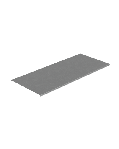 Крышка лотка 500х1,2 L2000 мм ПЛЮС HD85 КМ-профиль (KLplus500-1.2-2000 HD85) в Ростове-на-Дону Аксессуары для лотков Pintop.ru