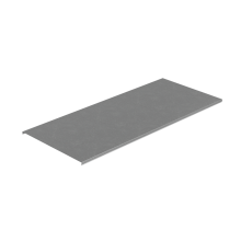 Крышка лотка 500х1,5 L2000 мм "ПЛЮС" HD КМ-Профиль (KLplus500-1.5-2000 HD)