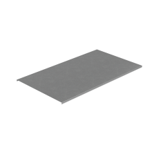 Крышка лотка 600х1,5 L2500 мм "ПЛЮС" HD85 КМ-профиль (KLplus600-1.5-2500 HD85)