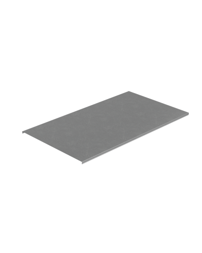 Крышка лотка 600х1,5 L3000 мм ПЛЮС КМ-Профиль (KLplus600-1.5-3000) в Ростове-на-Дону Аксессуары для лотков Pintop.ru