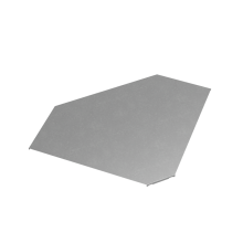 Крышка горизонтального угла 90 гр. 600 мм "ПЛЮС" HD85 КМ-профиль (KGLplus90-600 HD85)