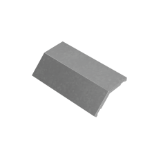 Крышка внешнего вертикального угла 45 гр. 300 мм "ПЛЮС" HD85 КМ-профиль (KVLplus45-300 HD85)