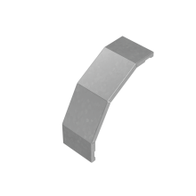 Крышка внешнего вертикального угла 90 гр. 100 мм "ПЛЮС" HD КМ-Профиль (KVLplus90-100 HD)