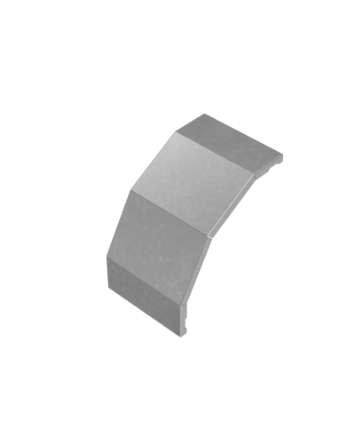 Крышка внешнего вертикального угла 90 гр. 150 мм ПЛЮС HD КМ-Профиль (KVLplus90-150 HD) в Ростове-на-Дону Аксессуары для лотков Pintop.ru