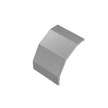 Крышка внешнего вертикального угла 90 гр. 200 мм "ПЛЮС" INOX304 КМ-Профиль (KVLplus90-200 INOX304)