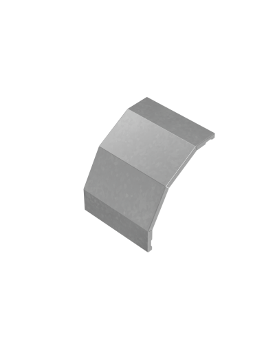 Крышка внешнего вертикального угла 90 гр. 200 мм ПЛЮС INOX304 КМ-Профиль (KVLplus90-200 INOX304) в Ростове-на-Дону Аксессуары для лотков Pintop.ru