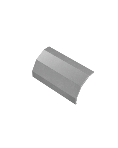 Крышка внешнего вертикального угла 90 гр. 500 мм ПЛЮС INOX304 КМ-Профиль (KVLplus90-500 INOX304) в Ростове-на-Дону Аксессуары для лотков Pintop.ru