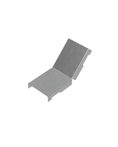 Крышка внутреннего вертикального угла 45 гр. 50 мм ПЛЮС HD85 КМ-профиль (KNLplus45-50 HD85) в Ростове-на-Дону Аксессуары для лотков Pintop.ru