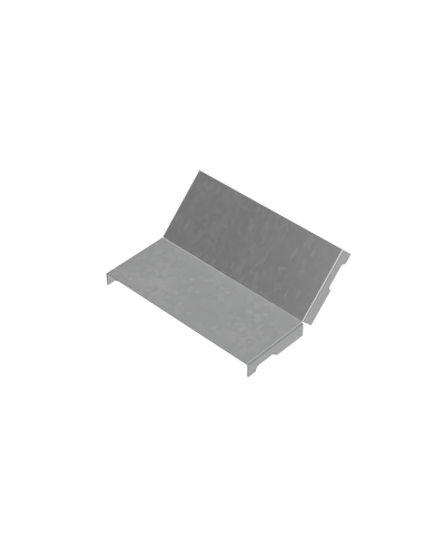 Крышка внутреннего вертикального угла 45 гр. 150 мм ПЛЮС INOX304 КМ-Профиль (KNLplus45-150 INOX304) в Ростове-на-Дону Аксессуары для лотков Pintop.ru