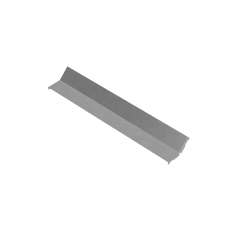 Крышка внутреннего вертикального угла 45 гр. 600 мм "ПЛЮС" HD КМ-Профиль (KNLplus45-600 HD)