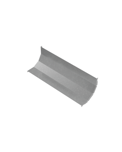 Крышка внутреннего вертикального угла 90 гр. 500 мм ПЛЮС INOX304 КМ-Профиль (KNLplus90-500 INOX304) в Ростове-на-Дону Аксессуары для лотков Pintop.ru