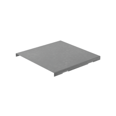 Крышка на угол внешний вертикальный 50х500 мм с разворотом трассы на 180 гр. "ПЛЮС" КМ-Профиль (KVLTDplus90-50-500)