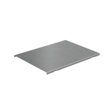 Крышка на вертикальный Т-ответвитель переходник 600-200 мм с разворотом трассы на 90 гр. "ПЛЮС" (нижняя часть меньше исходной) INOX304 КМ-Профиль (KTDPSplus90-600-200 INOX304)