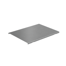 Крышка на вертикальный Т-ответвитель переходник 300-150 мм с разворотом трассы на 90 гр. "ПЛЮС" (нижняя часть меньше исходной) КМ-Профиль (KTDPSplus90-300-150)