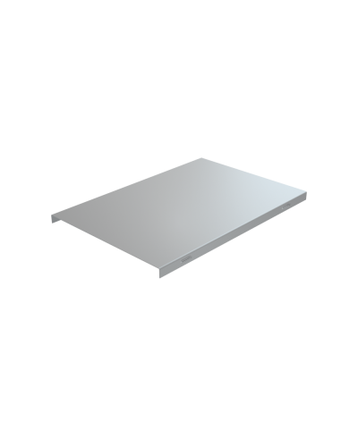 Крышка на вертикальный Т-ответвитель переходник 150-100 мм с разворотом трассы на 90 гр. (нижняя часть меньше исходной) КМ-Профиль (KTDPS90-150-100) в Ростове-на-Дону Аксессуары для лотков Pintop.ru