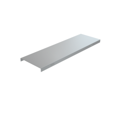 Крышка на вертикальный Т-ответвитель переходник 200-400 мм с разворотом трассы на 90 гр. (нижняя часть больше исходной) КМ-Профиль (KTDPV200-400)