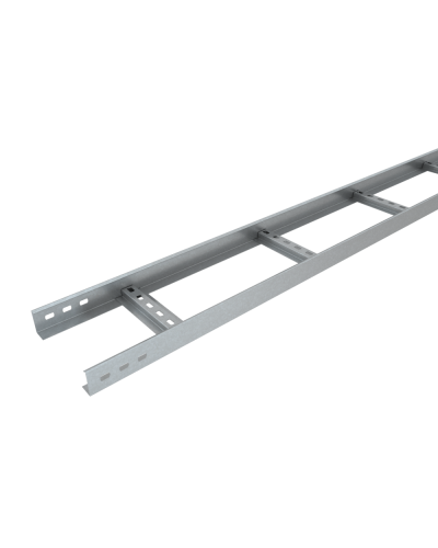 Лоток лестничный 50х200х1,2 L2500 мм КМ-Профиль (LL50-200-1.2-2500) в Ростове-на-Дону Кабельные лотки Pintop.ru