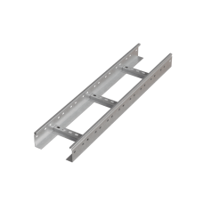 Лоток лестничный 80х500х1,2 L2000 мм N КМ-профиль (LL80-500-1.2-2000 N)