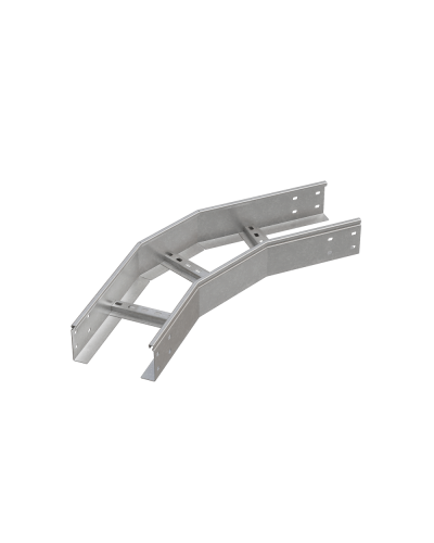 Угол лестничный горизонтальный 45 гр. 100х300х2,0 мм HD85 N КМ-профиль (LGL45-100-300-2.0 HD85 N) в Ростове-на-Дону Аксессуары для лотков Pintop.ru