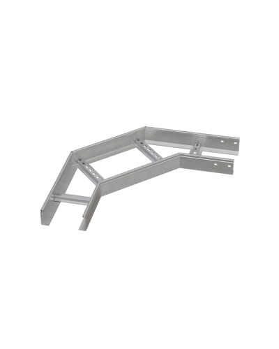 Угол лестничный горизонтальный 90 гр. 80х600х1,5 мм N КМ-профиль (LGL90-80-600-1.5 N) в Ростове-на-Дону Аксессуары для лотков Pintop.ru