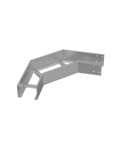 Угол лестничный горизонтальный 90 гр. 150х200х1,2 мм HD85 N КМ-профиль (LGL90-150-200-1.2 HD85 N) в Ростове-на-Дону Аксессуары для лотков Pintop.ru