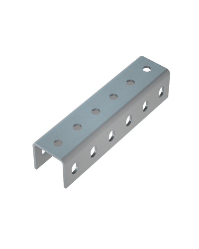 Соединитель усиленного швеллера 50х50х4,0 мм INOX304 КМ-Профиль (SLPU50-50 INOX304) в Ростове-на-Дону Аксессуары для лотков Pintop.ru