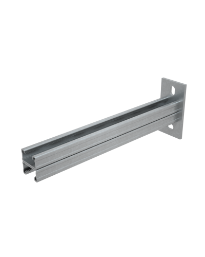 Страт-консоль двойная усиленная 41х21 L300 s:2,5 мм КМ-Профиль (2KSSU21-300) в Ростове-на-Дону Аксессуары для лотков Pintop.ru