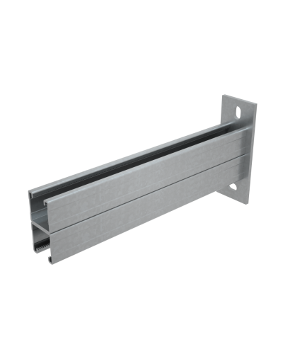 Страт-консоль двойная усиленная 41х41 L150 s:2,5 мм КМ-Профиль (2KSSU41-150) в Ростове-на-Дону Аксессуары для лотков Pintop.ru