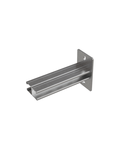 Страт-консоль двойная усиленная развернутая 41х41 L150 s:2,5 мм КМ-профиль (2KSSUR41-150) в Ростове-на-Дону Аксессуары для лотков Pintop.ru