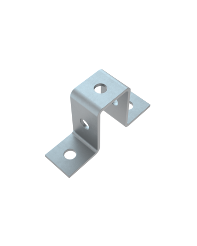 Прямоугольная скоба для страт-профиля 41х72 мм HD85 КМ-профиль (PS41-72 HD85) в Ростове-на-Дону Держатели, клипсы, скобы Pintop.ru