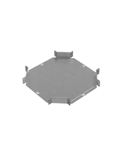 Х-разветвитель 80х400 мм ПЛЮС HD85 КМ-профиль (XDplus80-400 HD85) в Ростове-на-Дону Аксессуары для лотков Pintop.ru